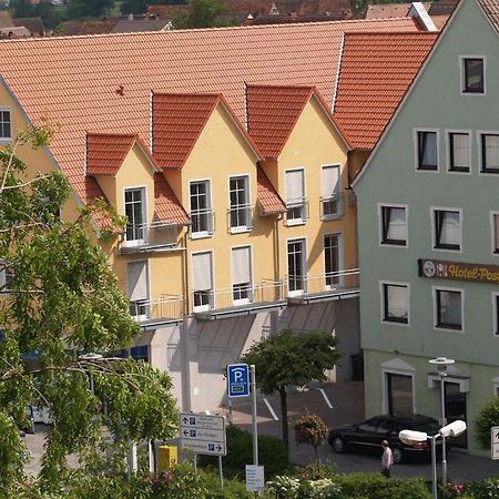 Gasthof Zur Post Hochstadt an der Aisch Bagian luar foto